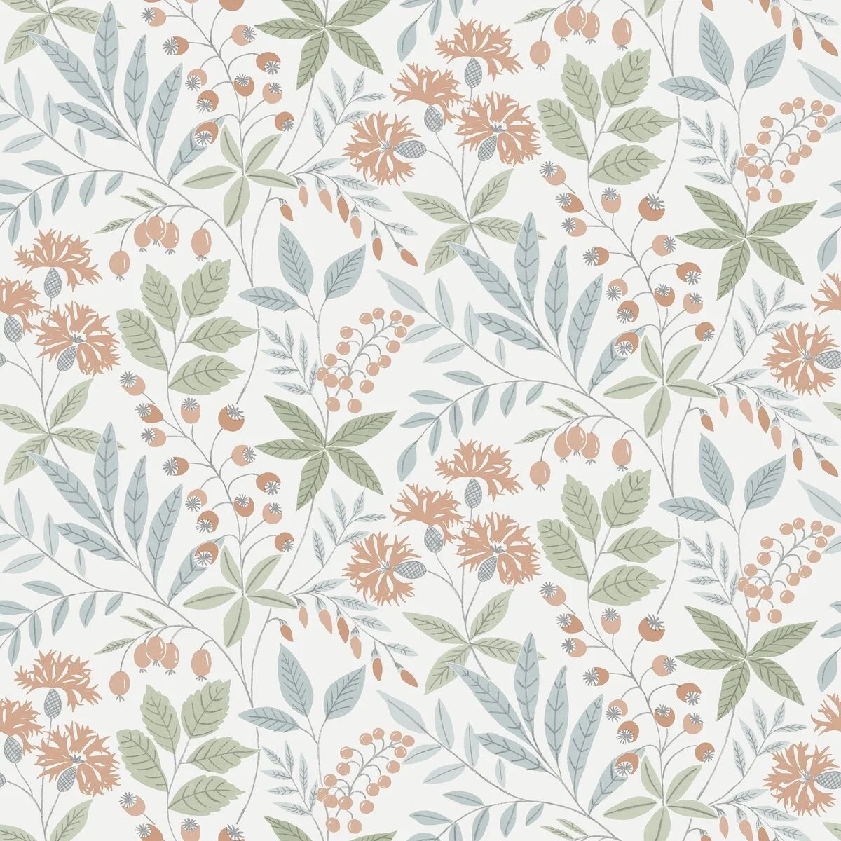 Wilma Floral Wallpaper