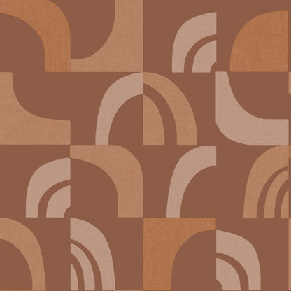 Footprint Geometric Wallpaper