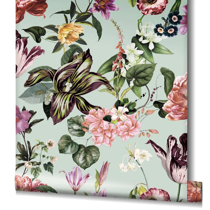 Flora Bloom Wallpaper