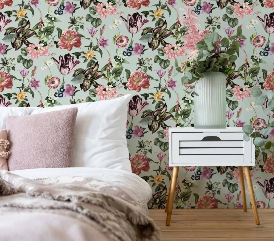 Flora Bloom Wallpaper