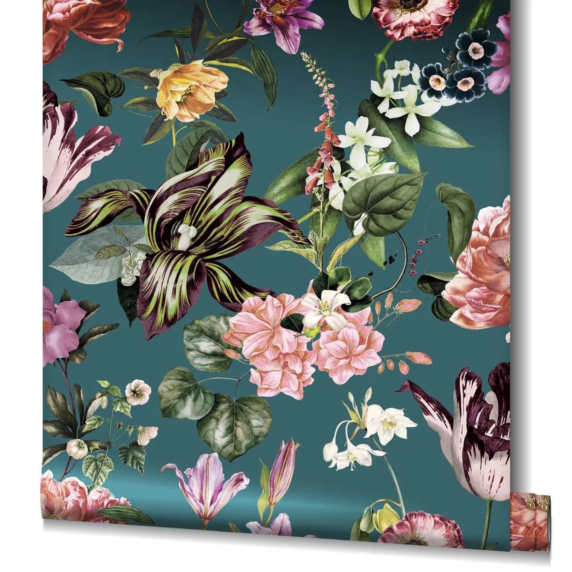 Flora Bloom Wallpaper