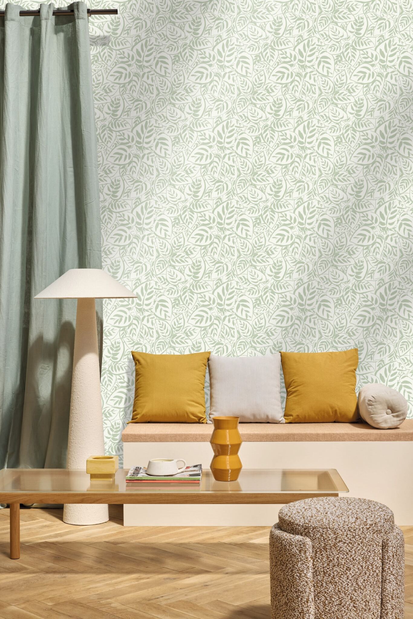 Caluna Leaf Wallpaper