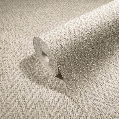 Herringbone Weave Wallpaper