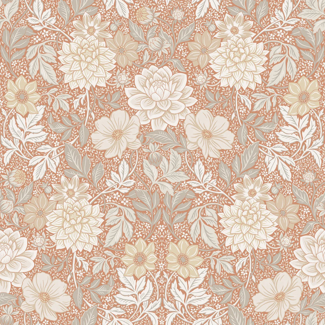 Dahlia Garden Wallpaper