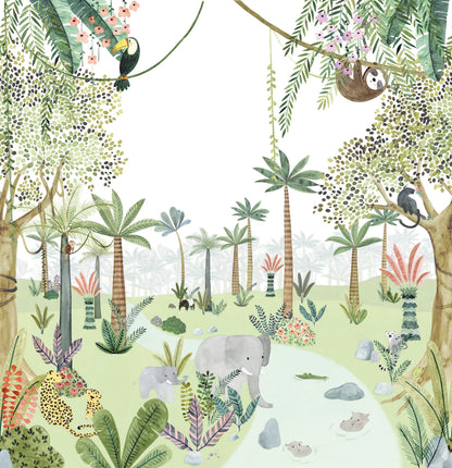 Heart of the Jungle Mural