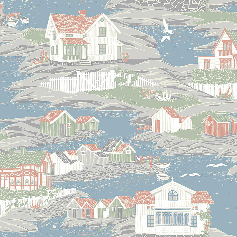 Archipelago Nautical Wallpaper