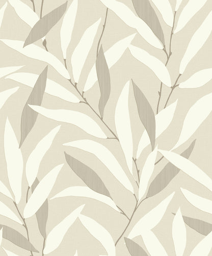 Alba Leaf Wallpaper
