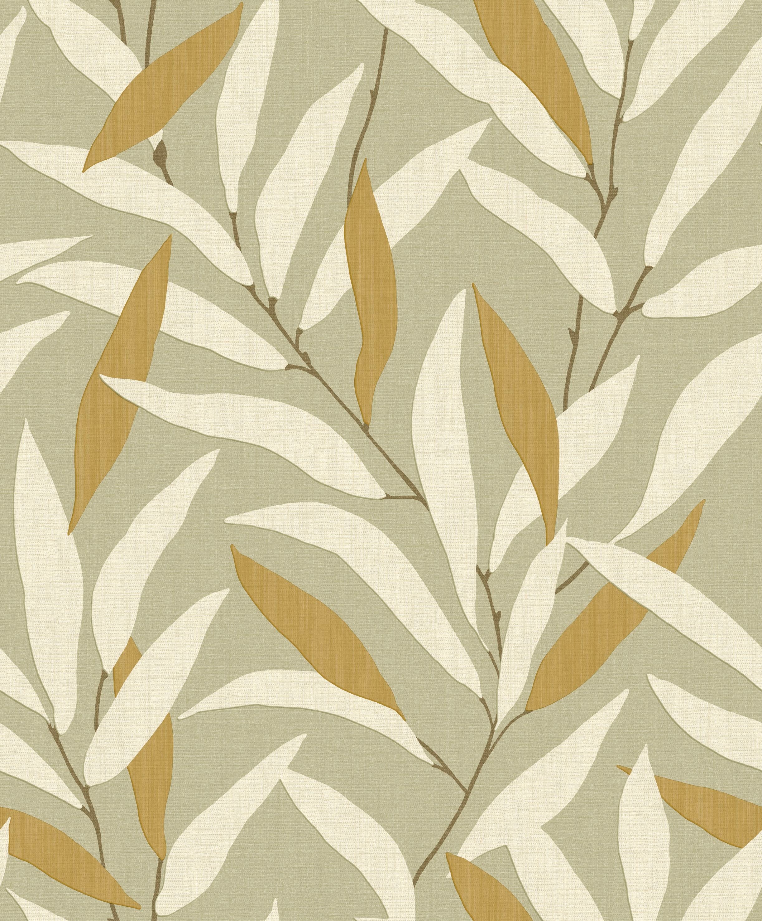 Alba Leaf Wallpaper