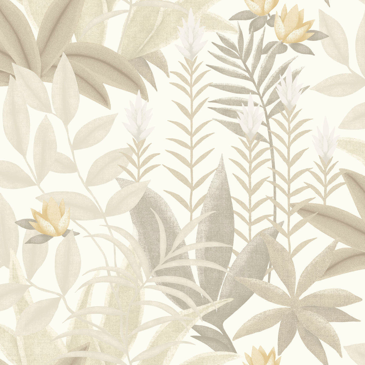 Antipode Botanical Leaf Wallpaper