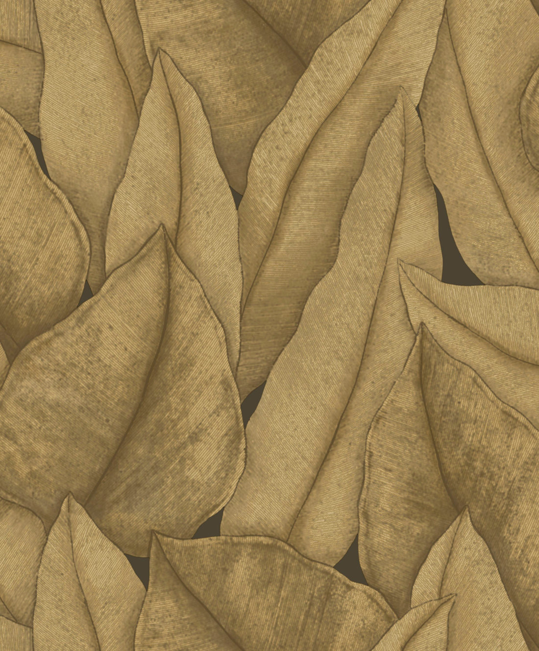 Escale Leaf Wallpaper
