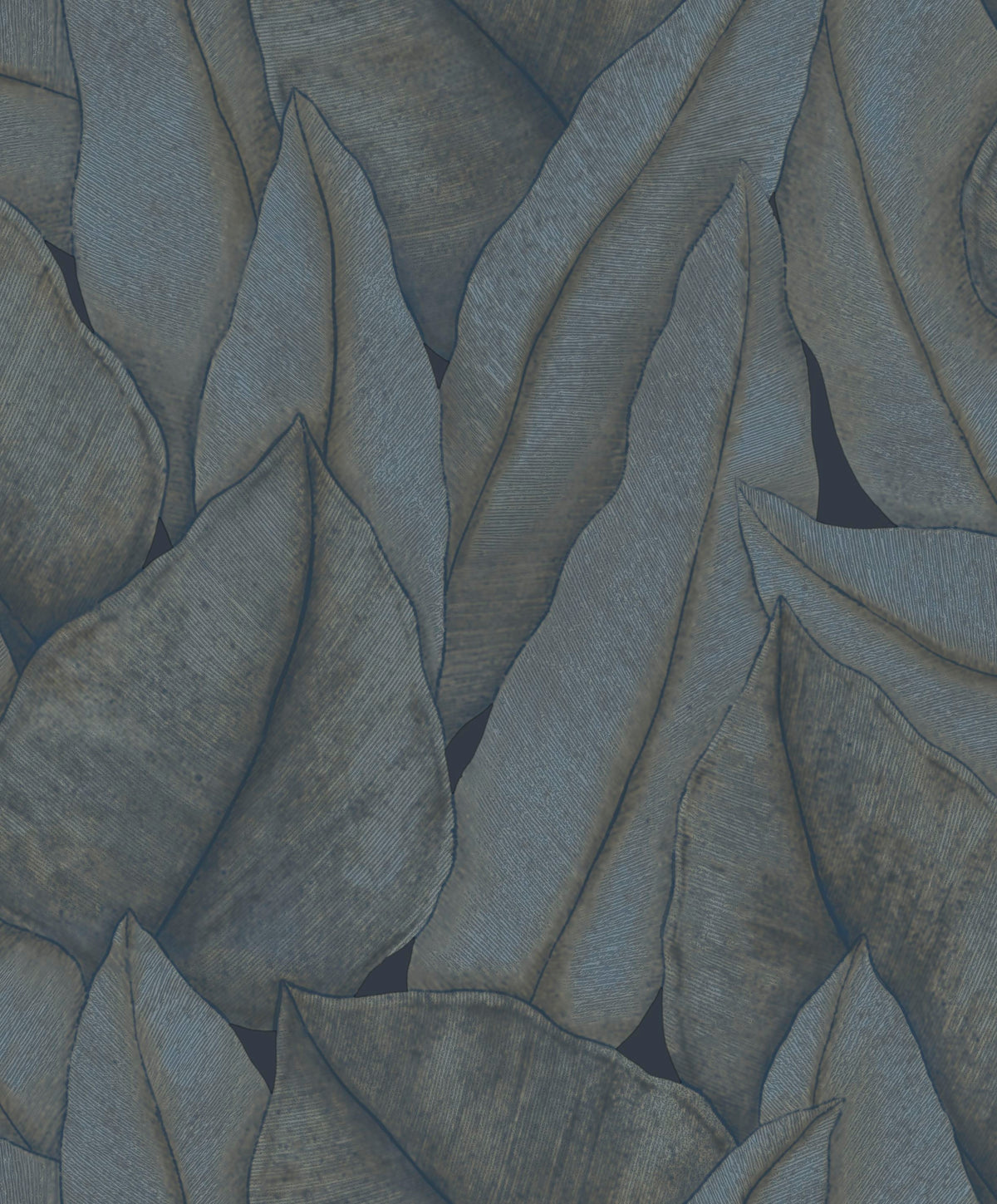 Escale Leaf Wallpaper
