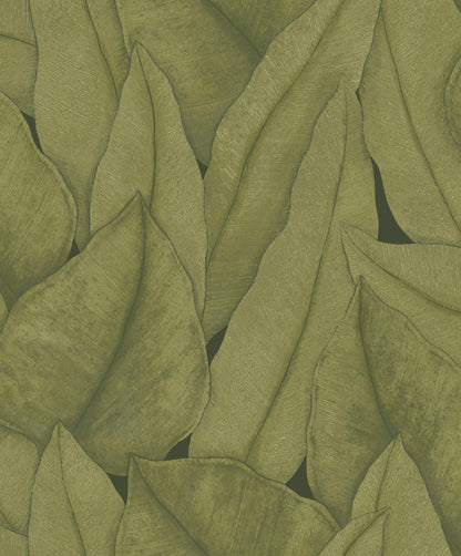 Escale Leaf Wallpaper