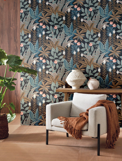 Antipode Botanical Leaf Wallpaper