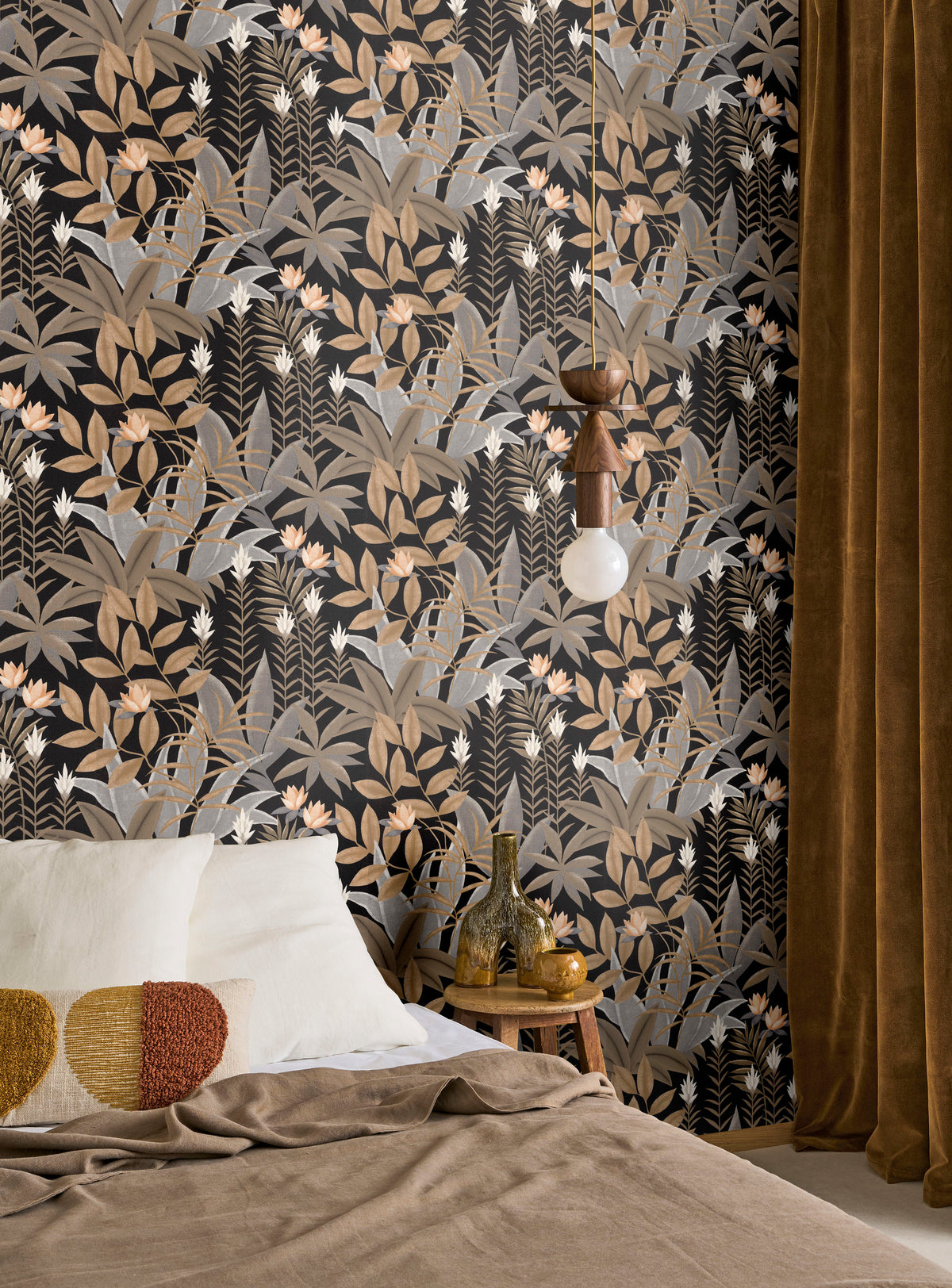 Antipode Botanical Leaf Wallpaper