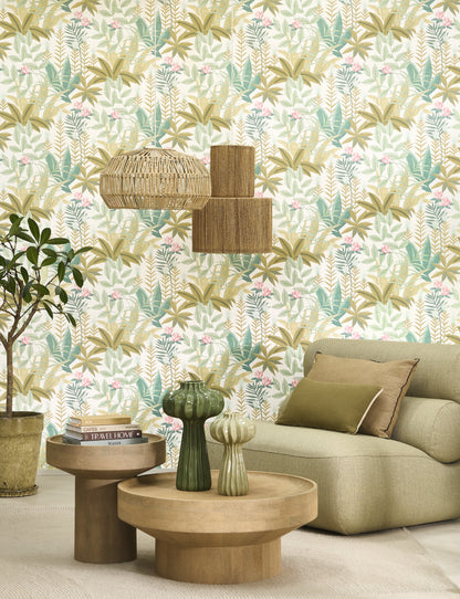Antipode Botanical Leaf Wallpaper