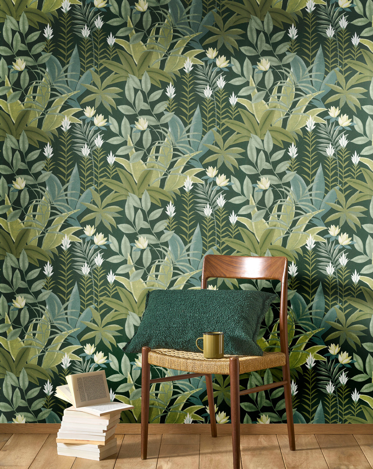 Antipode Botanical Leaf Wallpaper