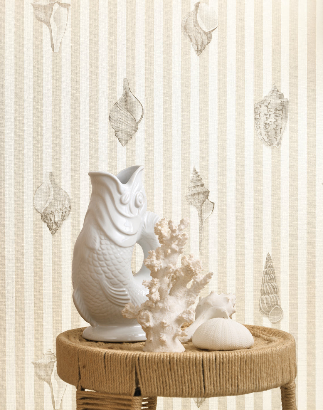 Noirmoutier Shell Wallpaper