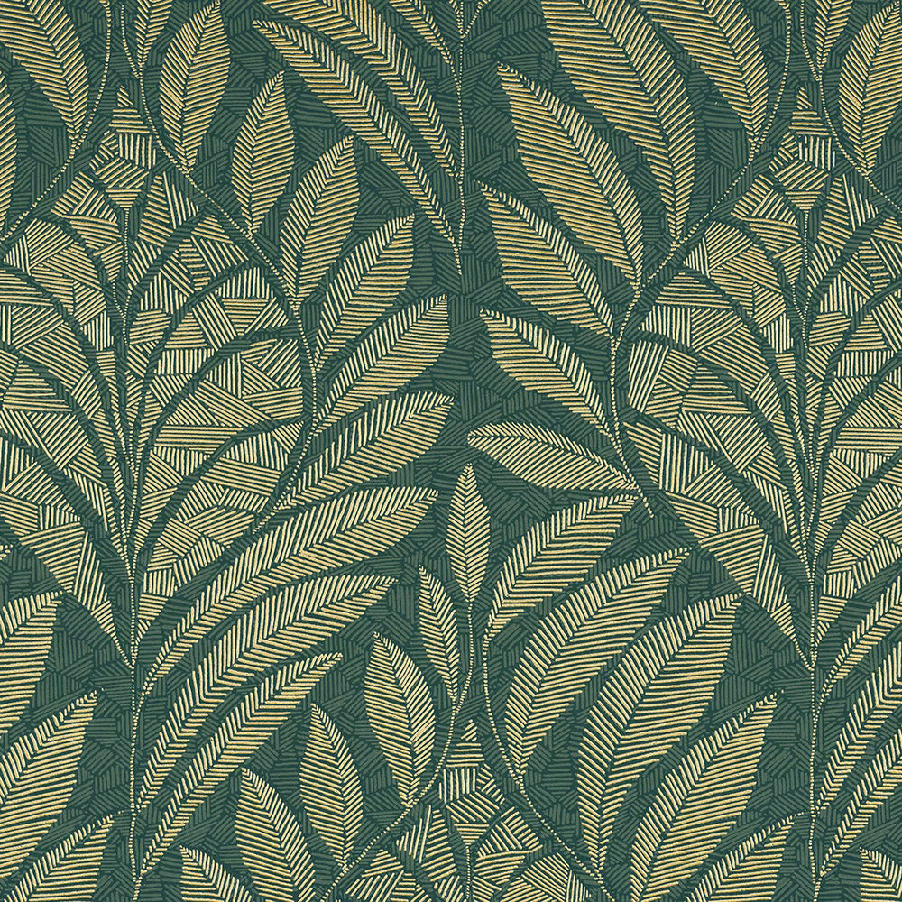 Gustav Leaf Wallpaper