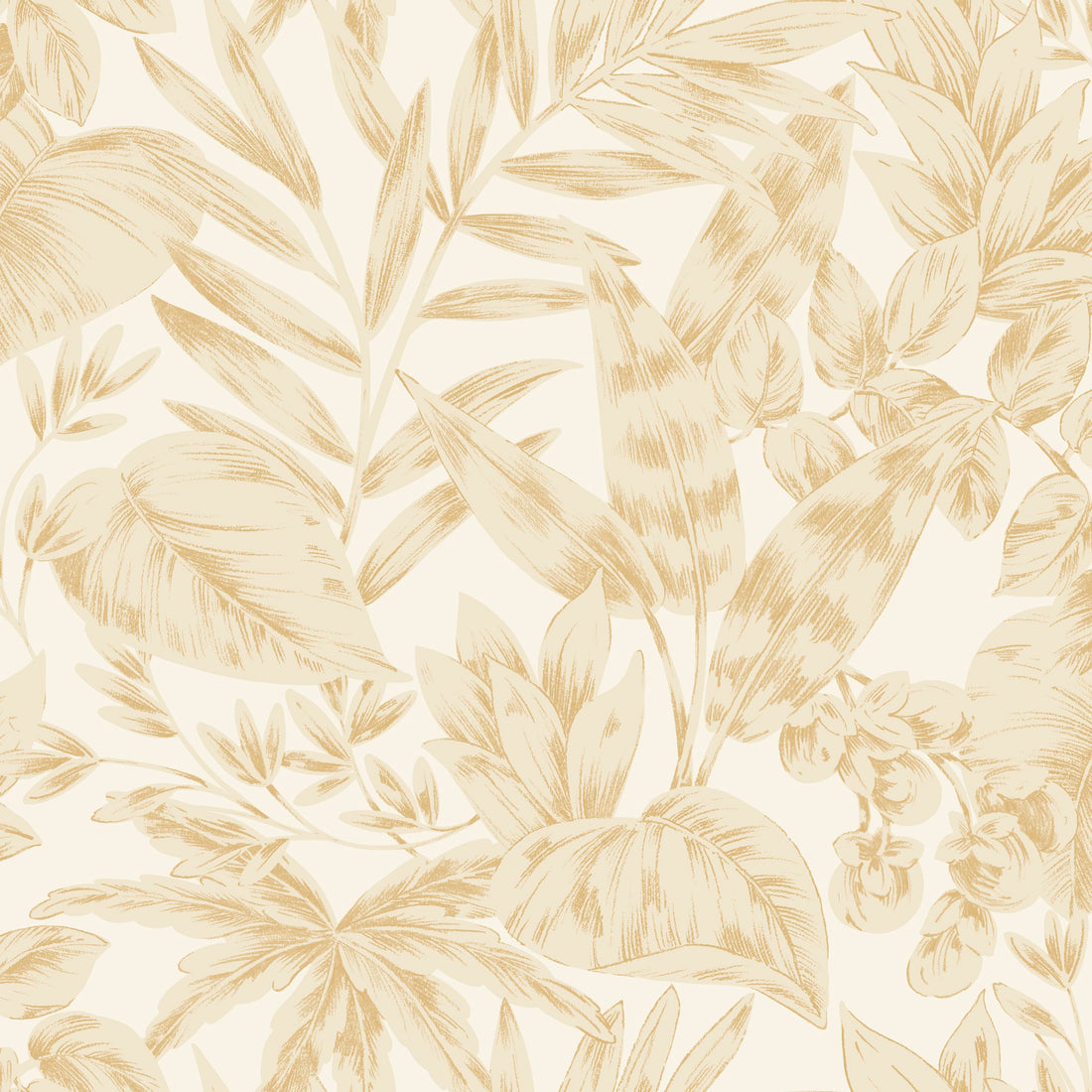 Kalea Leaf Wallpaper