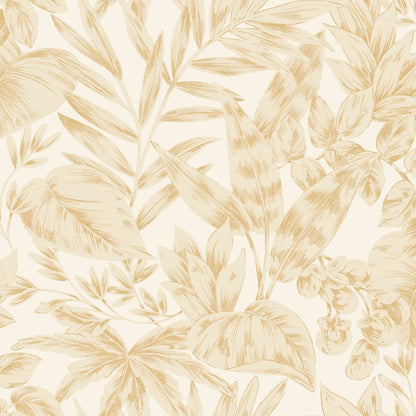 Kalea Leaf Wallpaper