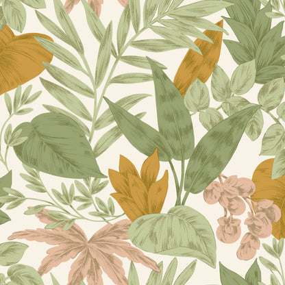 Kalea Leaf Wallpaper