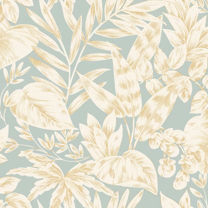 Kalea Leaf Wallpaper