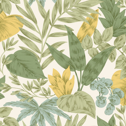 Kalea Leaf Wallpaper
