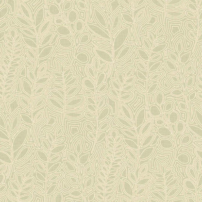 Astragale Leaf Wallpaper