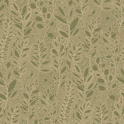 Astragale Leaf Wallpaper