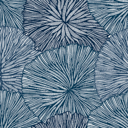 Coral Medal Weave Wallpaper