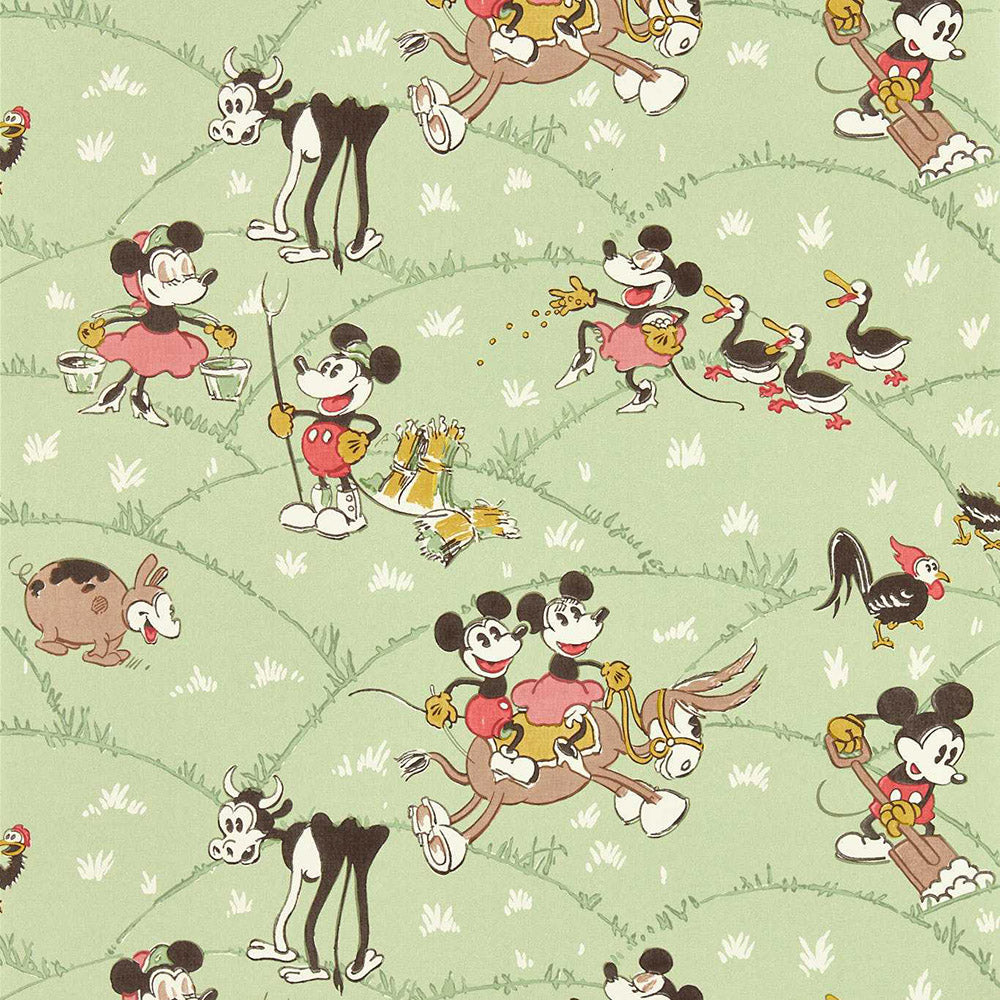 Mickey at the Farm Wallpaper