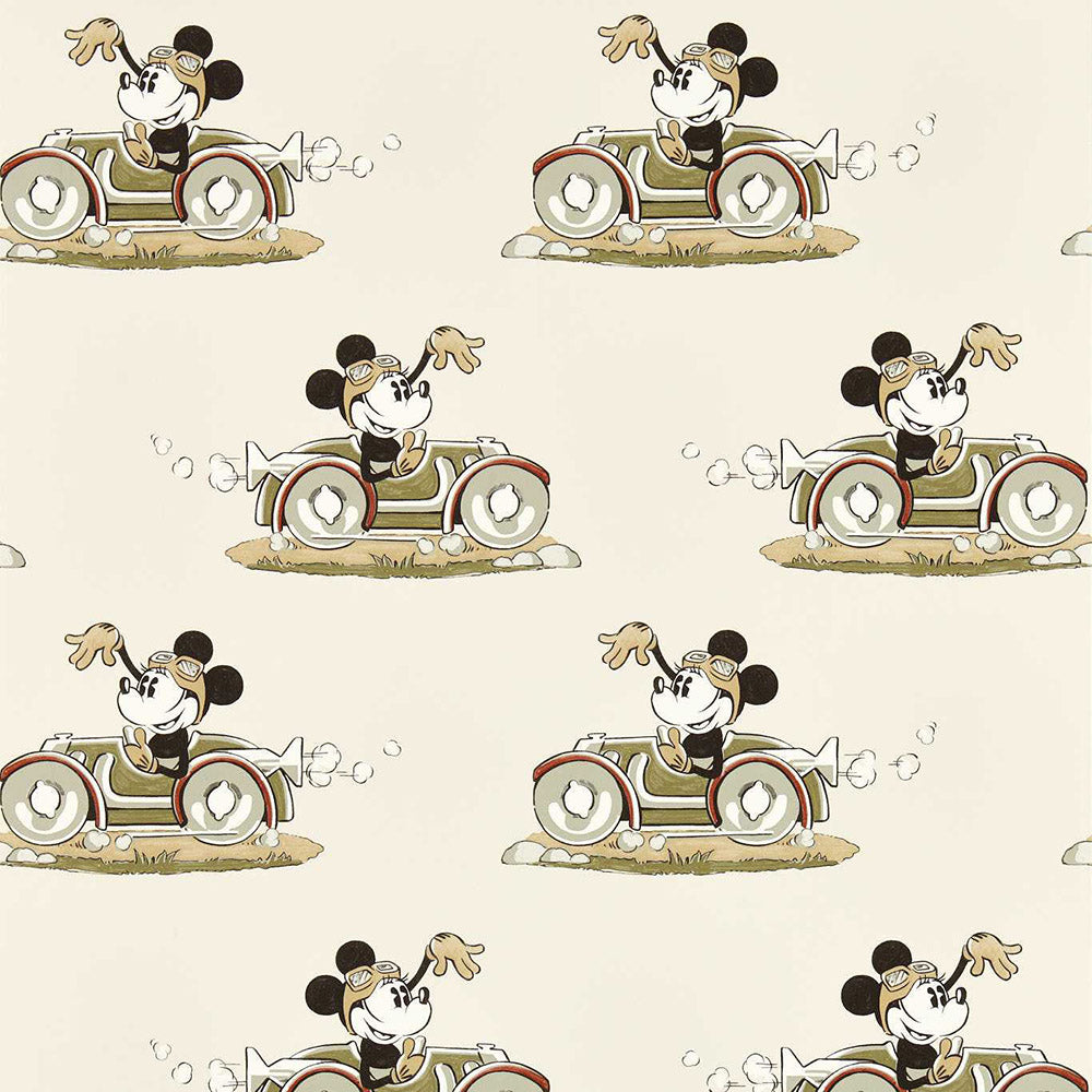 Minnie on the Move Wallpaper