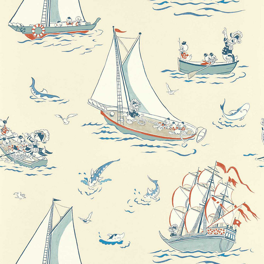 Donald Nautical Wallpaper