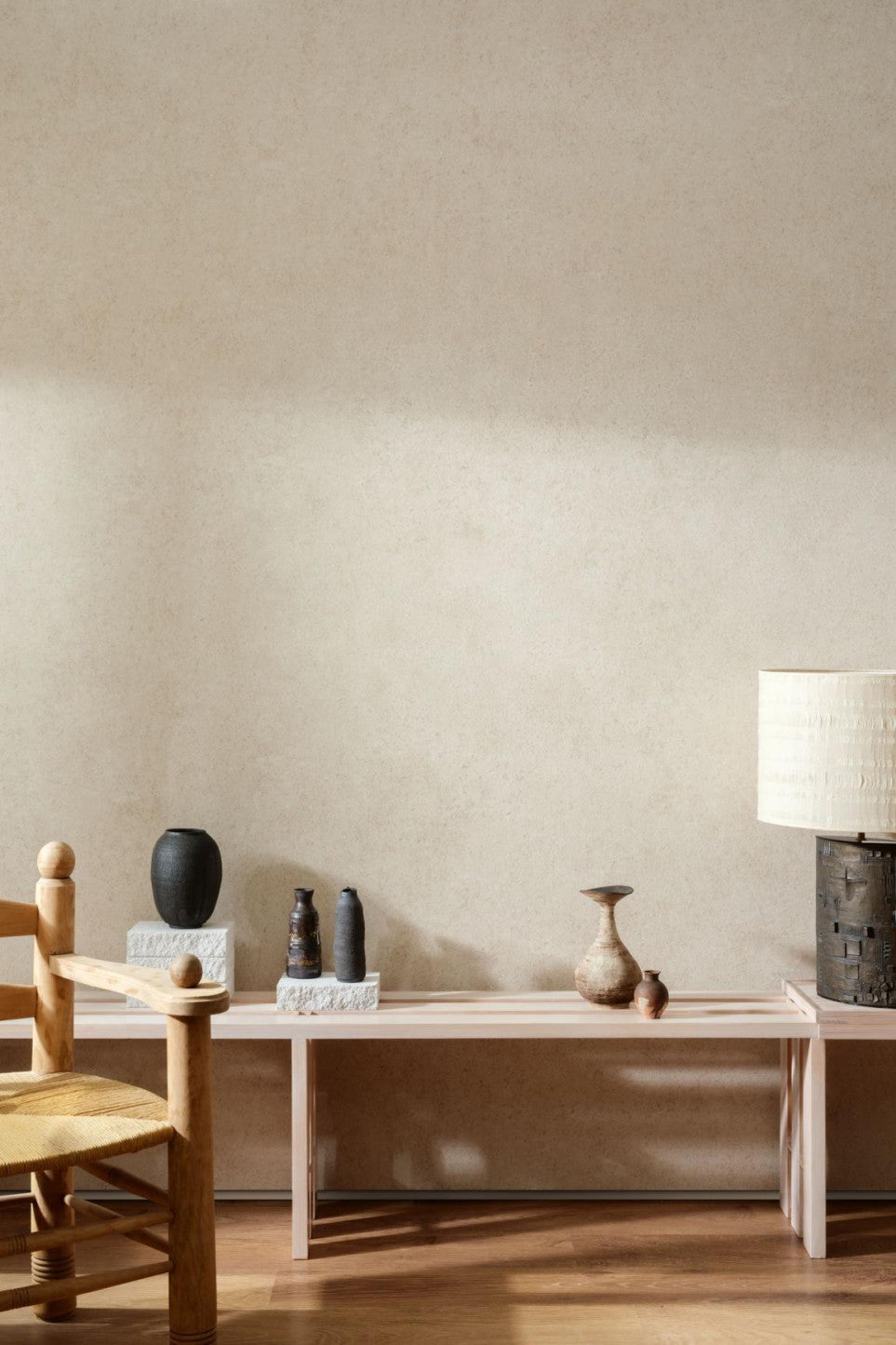 Calcaire Stucco Wallpaper by Arte