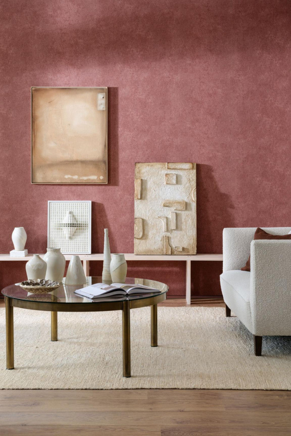 Calcaire Stucco Wallpaper by Arte