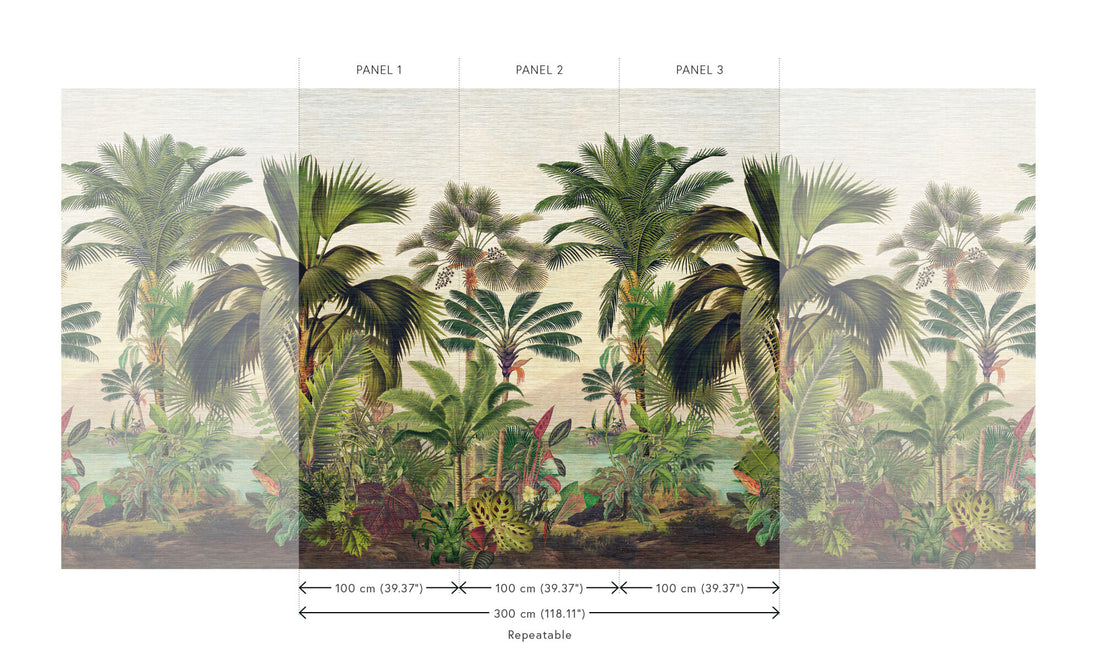 Reverie Tropicale Mural