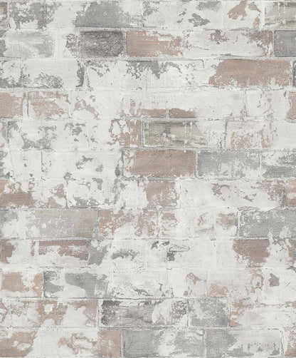 Rustic Style Brick Wallpaper