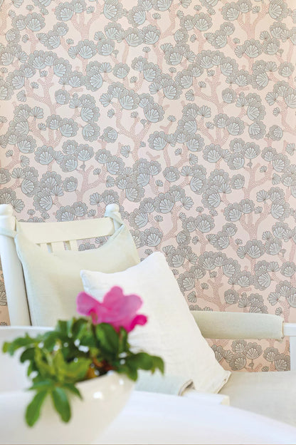 Beachy Breeze Tree Wallpaper