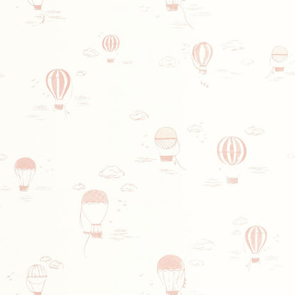 In the Clouds Balloon Wallpaper