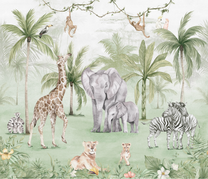 Into the Jungle Mural