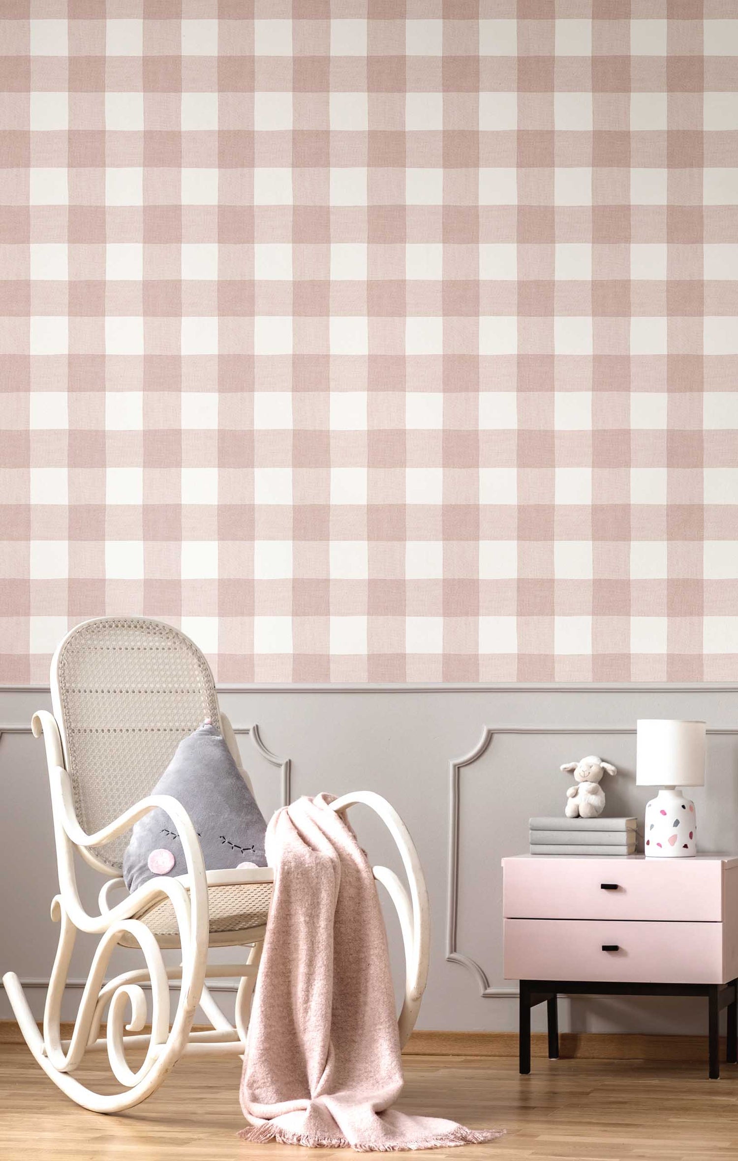 Picnic Gingham Wallpaper