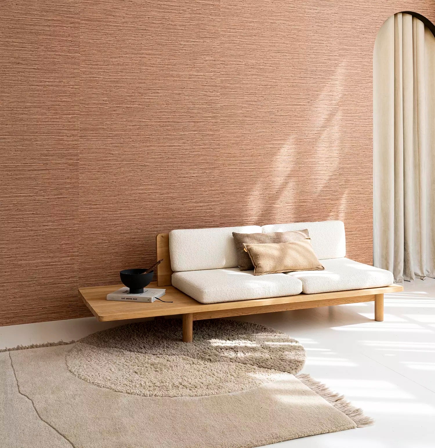 Matiz Faux Grassweave Wallpaper