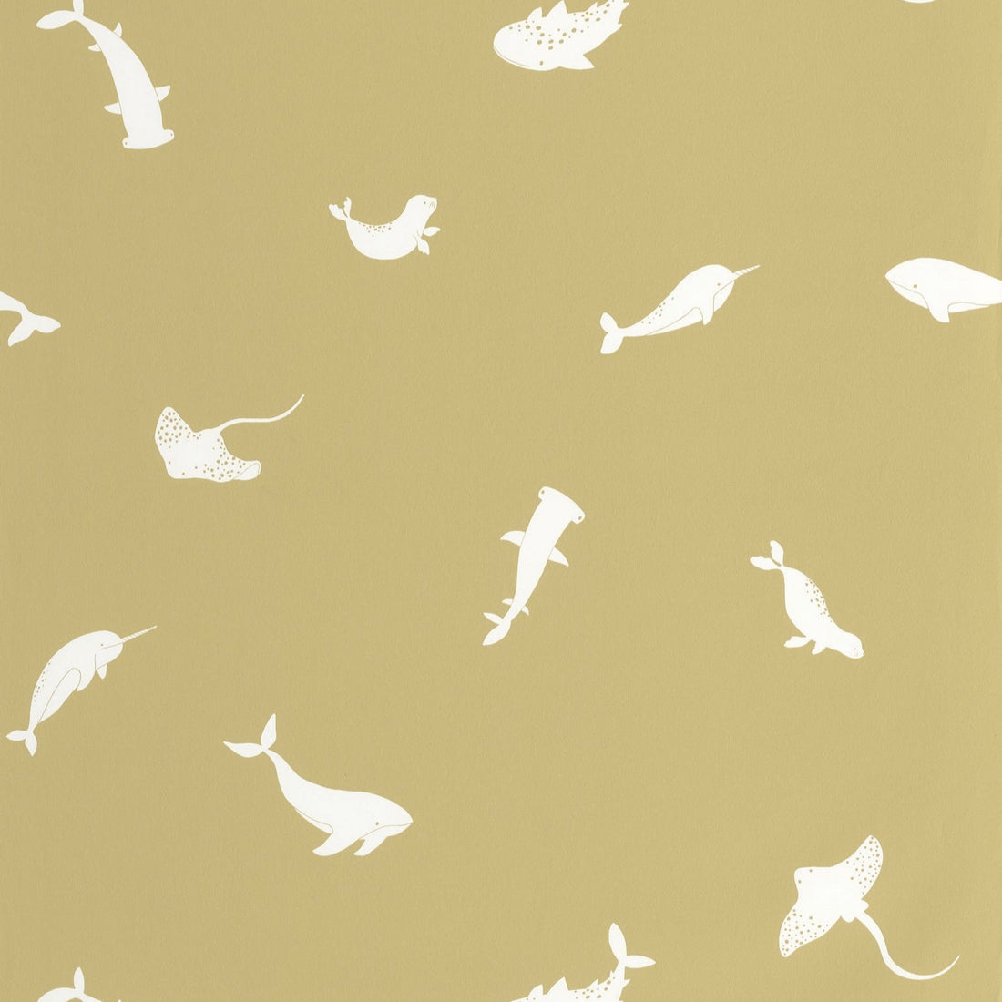 Poetic Sea Animals Wallpaper
