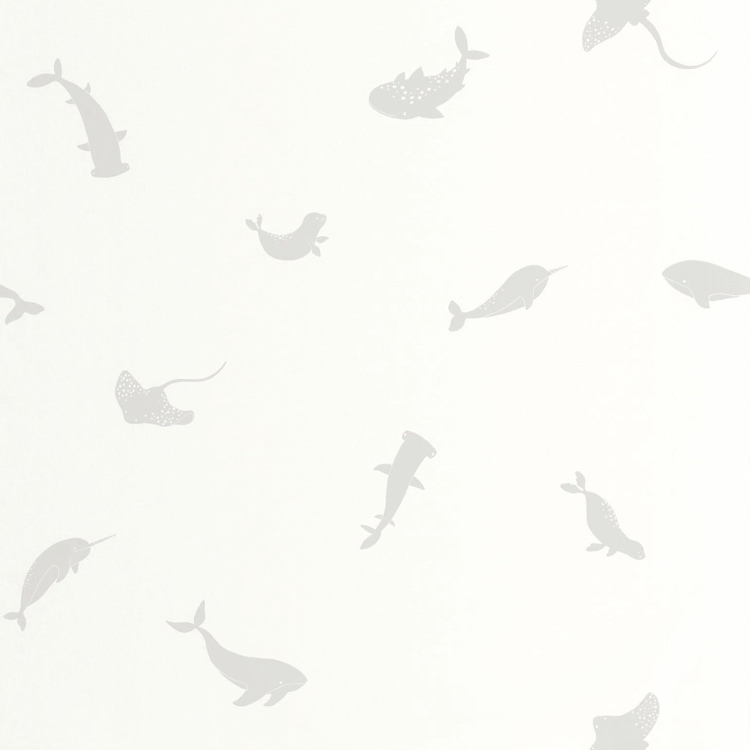 Poetic Sea Animals Wallpaper