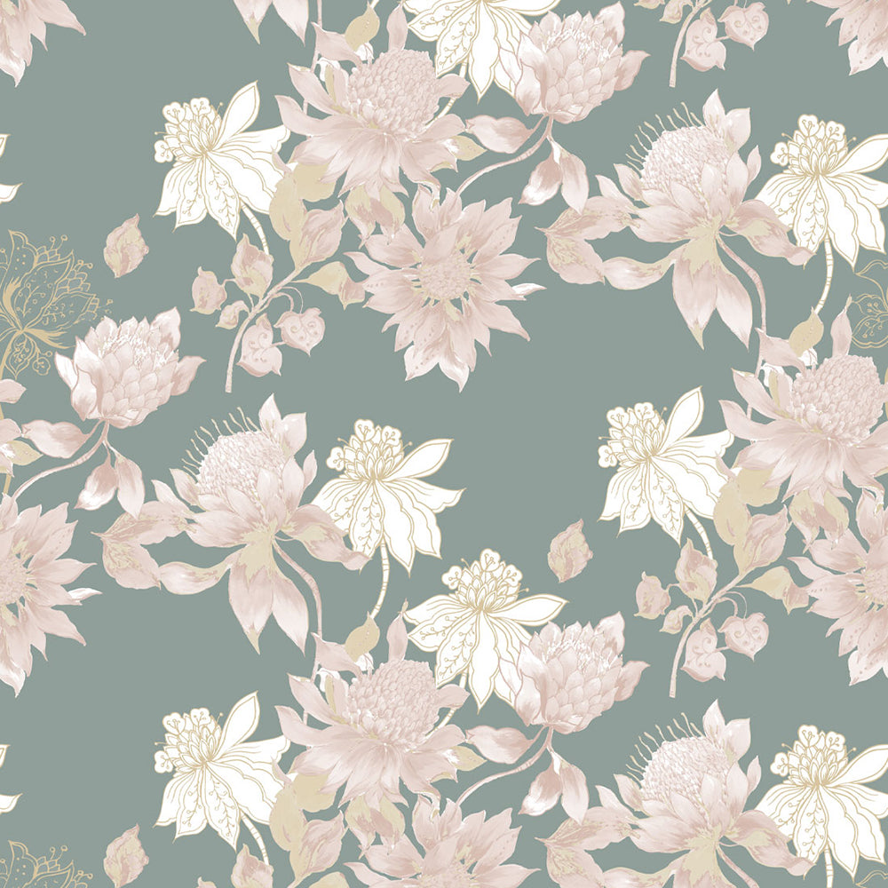 Protea Wallpaper – Wallpaper Lane