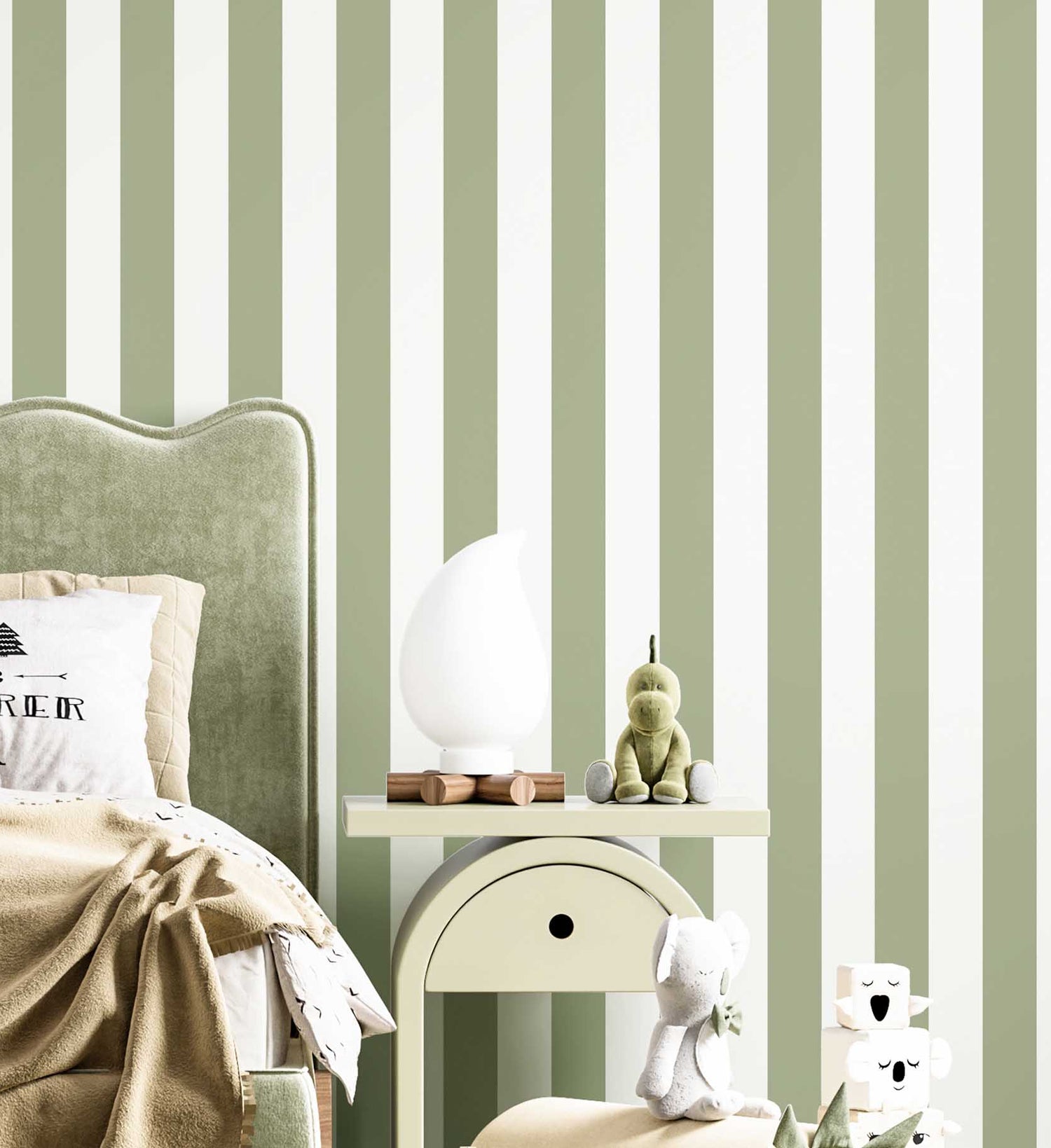 Mini Me Stripe Wallpaper