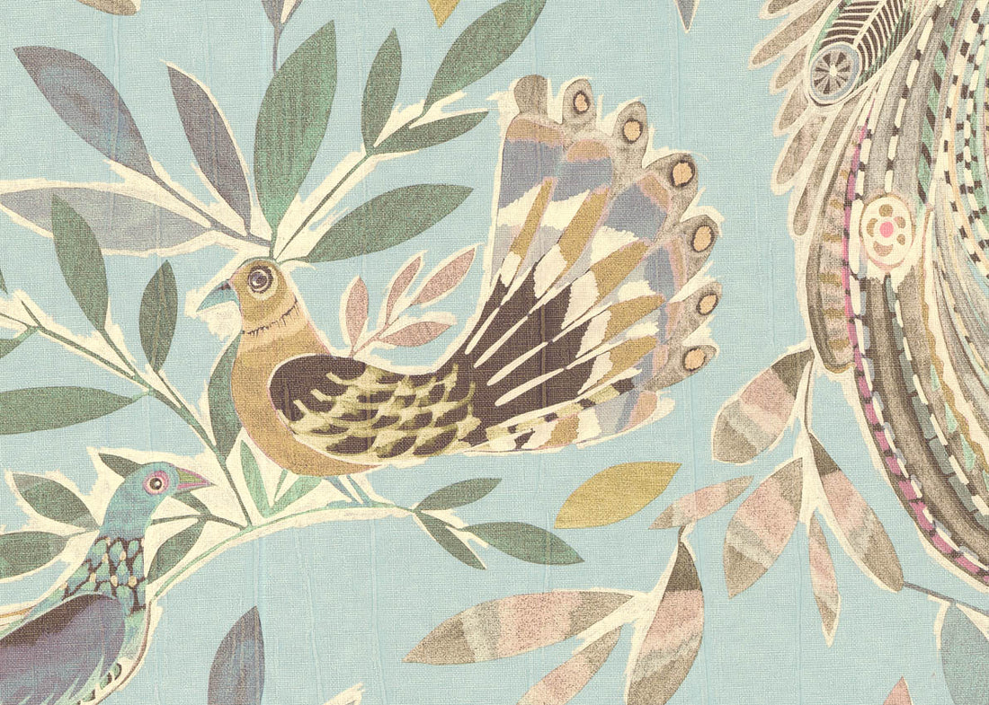 Parasio Peacock Wallpaper