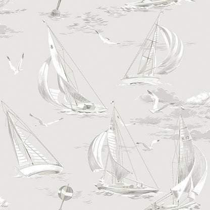 Sailboats Nautical Wallpaper