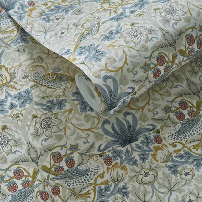 Strawberry Thief Wallpaper by William Morris