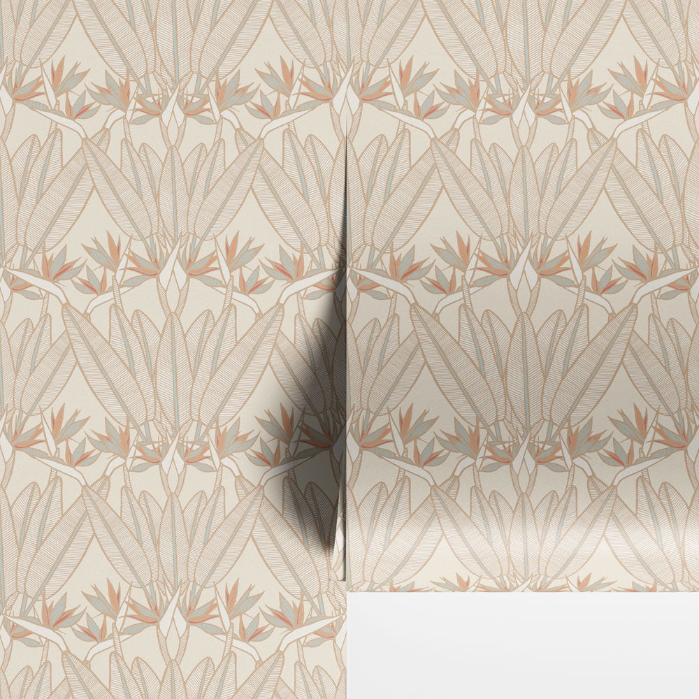 Strelitzia Tropical Wallpaper
